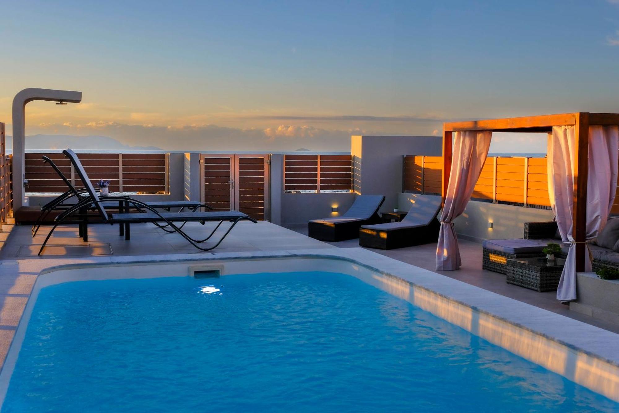 Blue Velvet Coast Luxury Villas Kokkini Hani Exteriér fotografie